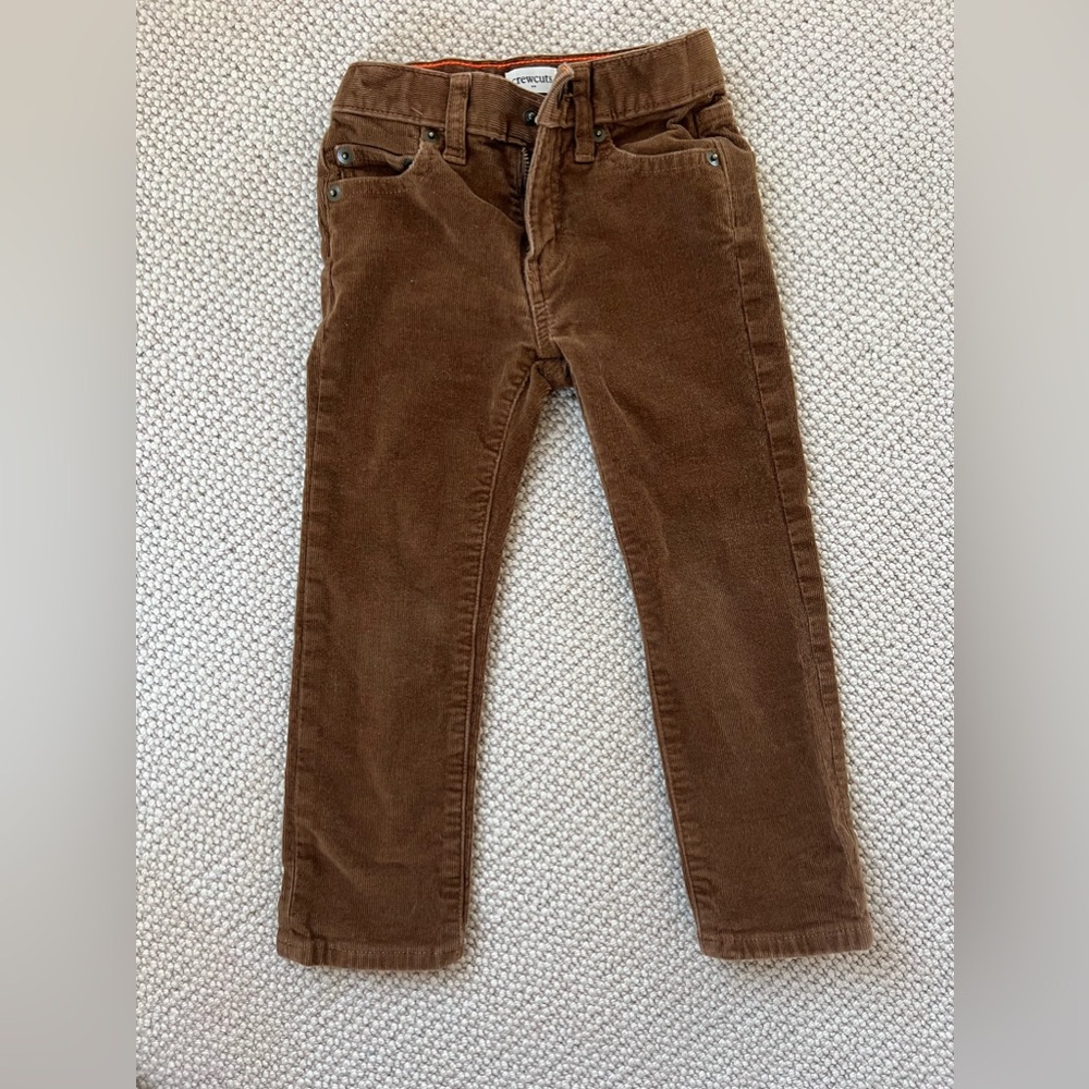 Crew Cuts corduroys size 3- excellent condition